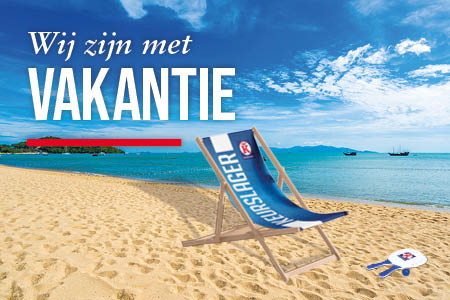 Vakantie sluiting